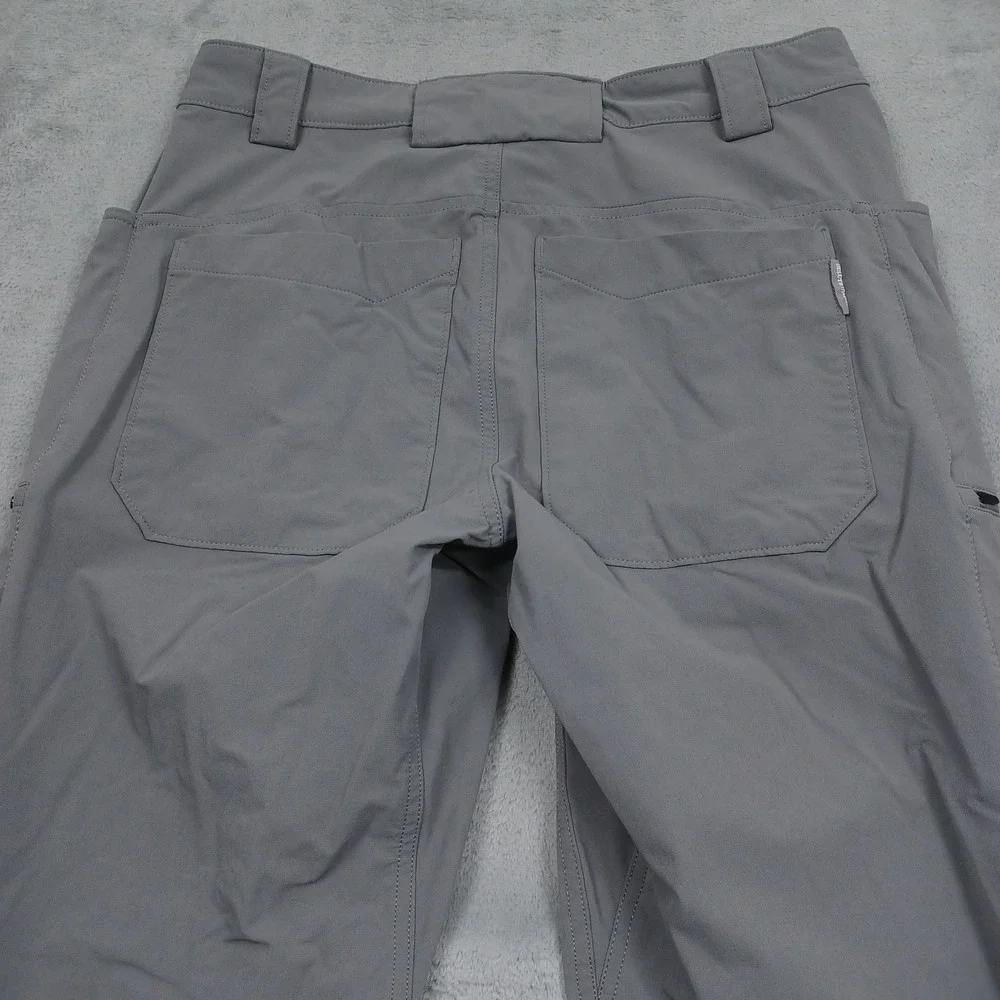 Duluth Pants Mens 32x32 Gray Flexpedition Workwear Casual Outdoor
